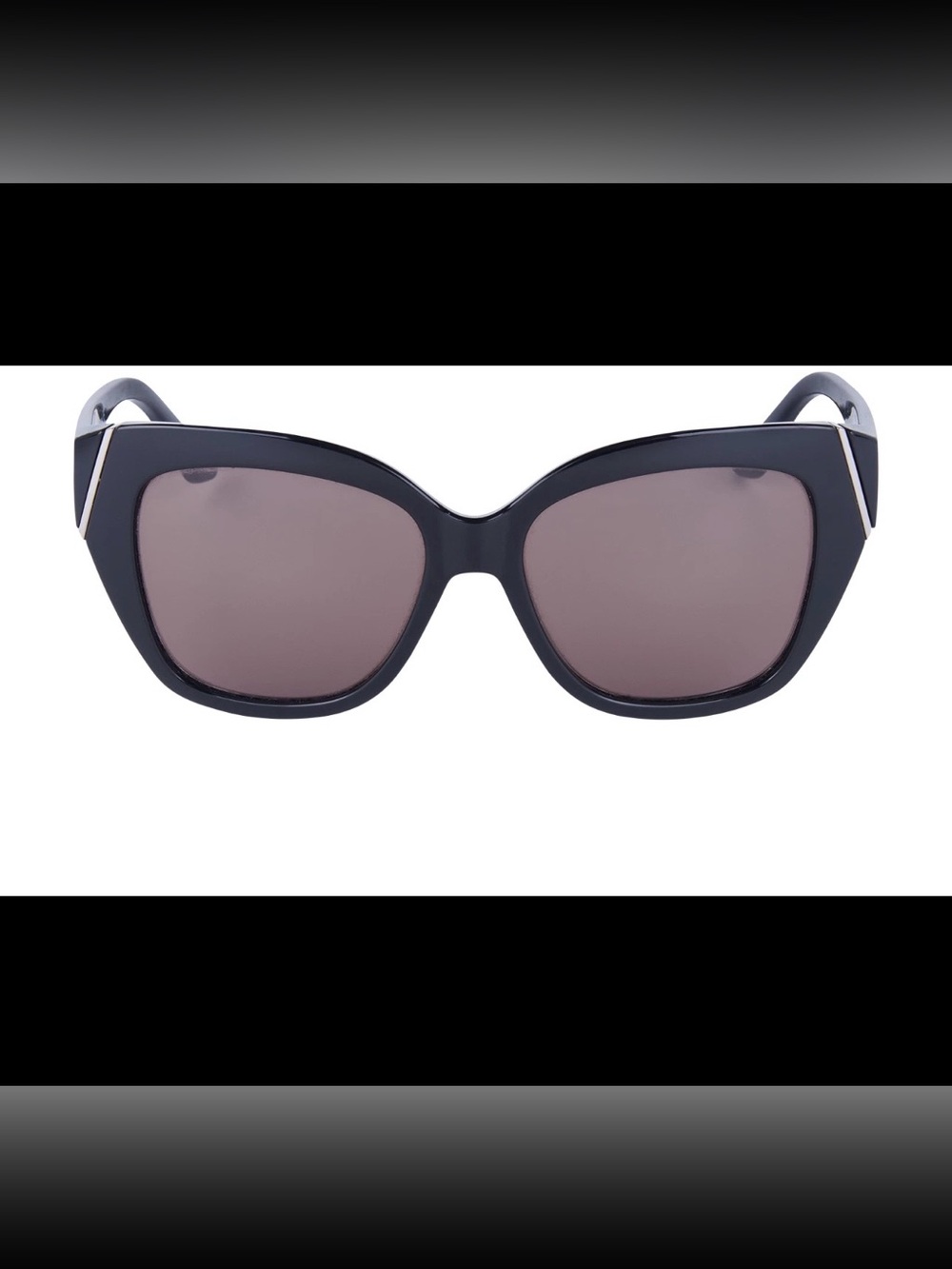 Balenciaga Cat-Eye Women's Sunglasses with Brown Lenses BA 99 52P